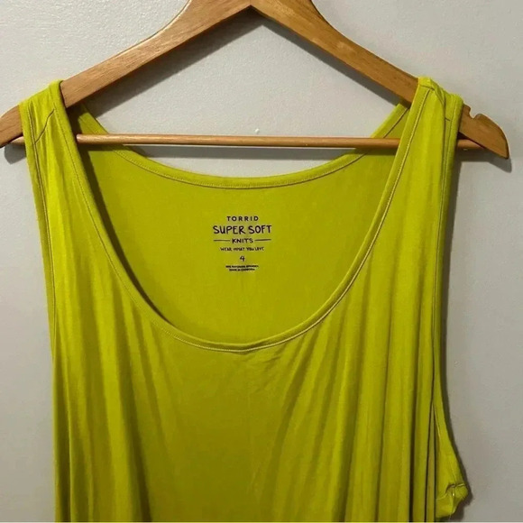 NWT Super Soft Scoop Neck Layering  Tank 4X - Picture 4 of 7